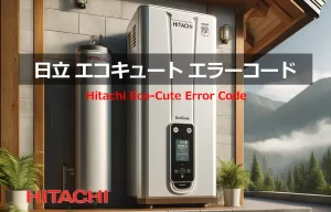 日立　エコキュート　エラーコード
