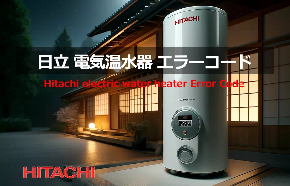 日立　電気温水器　エラーコード