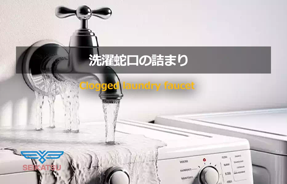 洗濯蛇口・給水まわりの水漏れの修理